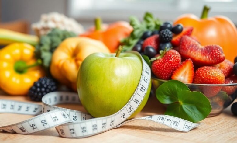 أطعمة صحية، وزن مثالي